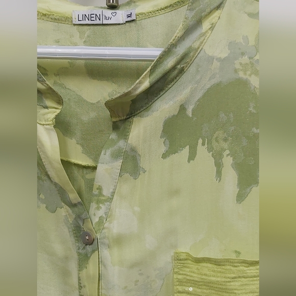 Linen Luv oversized tunic top - Picture 4 of 8